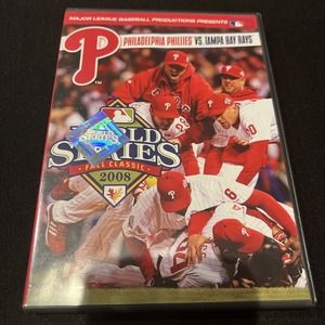 Philadelphia Phillies World Series 2008 DVD vs Tampa Bay Rays MLB - Vintage WS